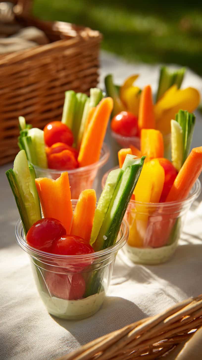 Whimsical Veggie Cups - Image 1