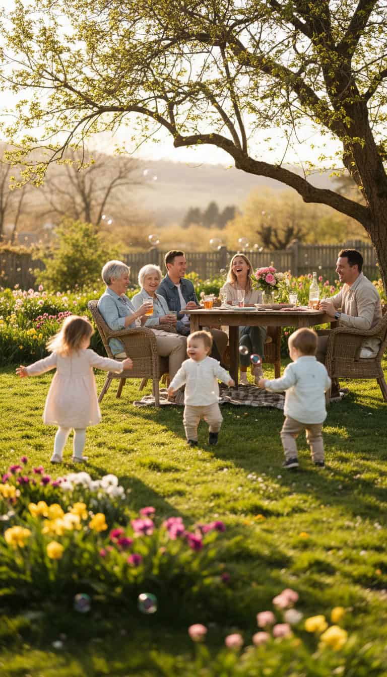 Why a Spring Garden Party is Perfect for Our Family Chaos