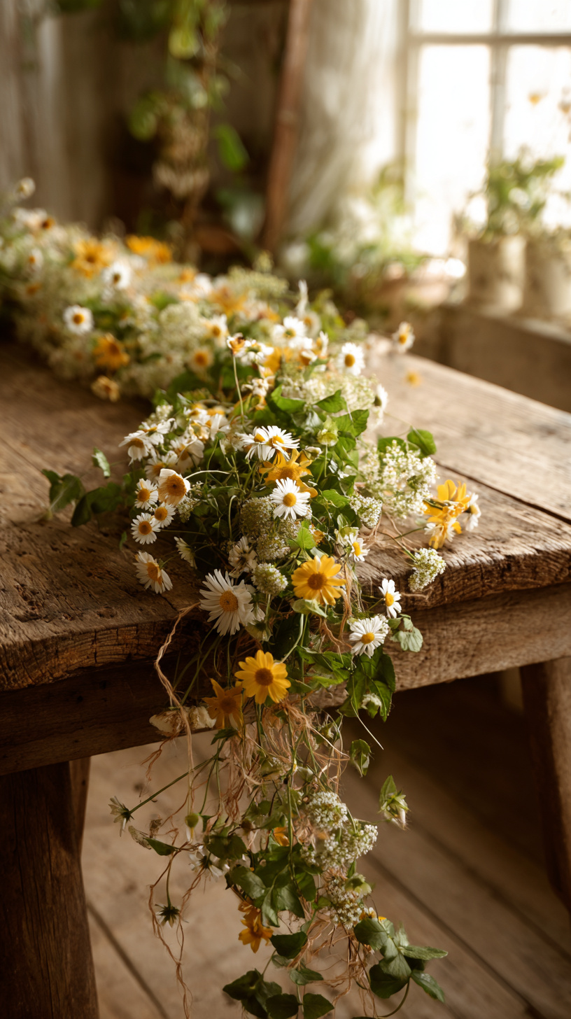 Wildflower Table Garland - Image 3