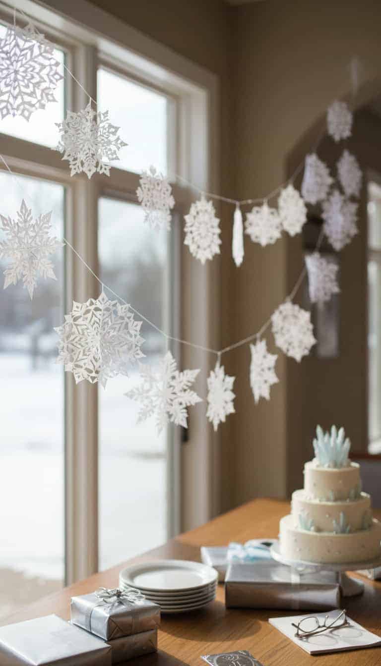 Winter Snowflake Garlands