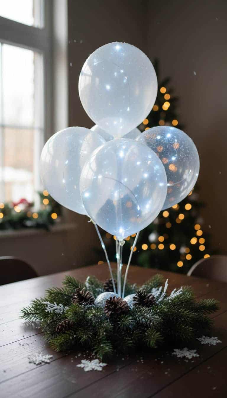 Winter Wonderland Centerpieces