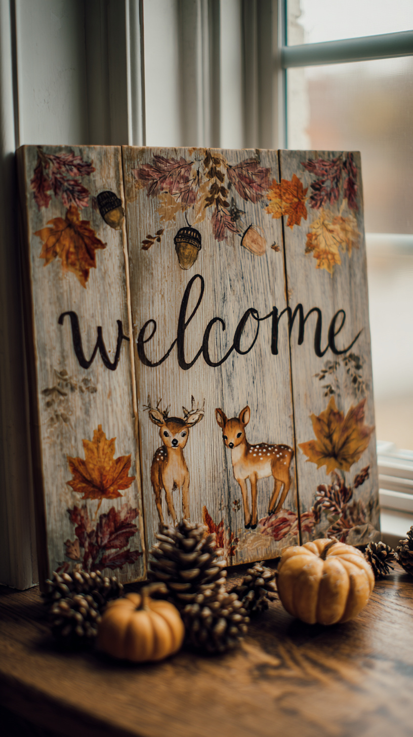 Woodland Welcome Sign - Image 2