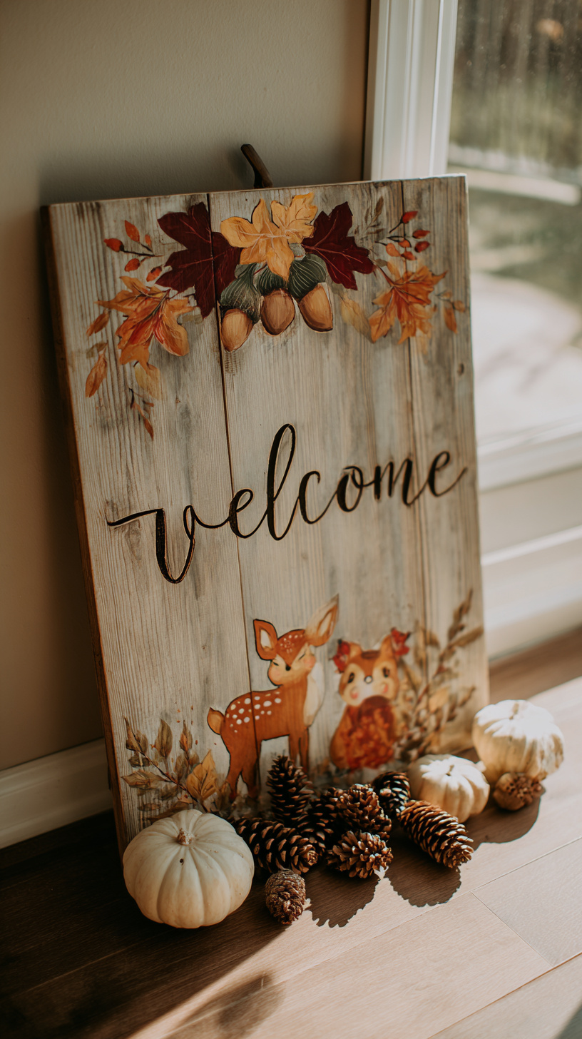 Woodland Welcome Sign - Image 3