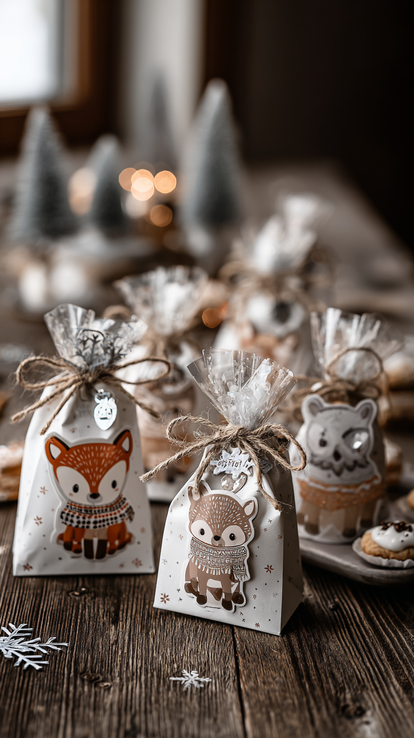 Woodland Winter Favor Bags - Image 1